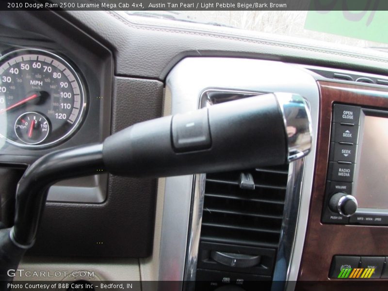 Austin Tan Pearl / Light Pebble Beige/Bark Brown 2010 Dodge Ram 2500 Laramie Mega Cab 4x4