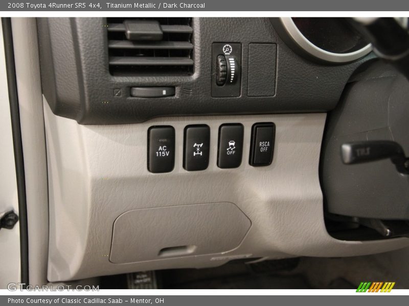 Titanium Metallic / Dark Charcoal 2008 Toyota 4Runner SR5 4x4