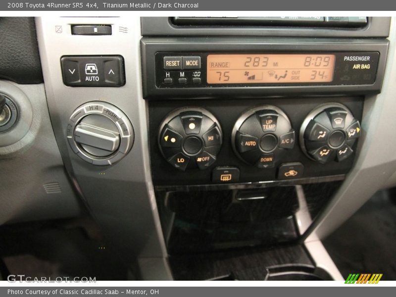 Titanium Metallic / Dark Charcoal 2008 Toyota 4Runner SR5 4x4