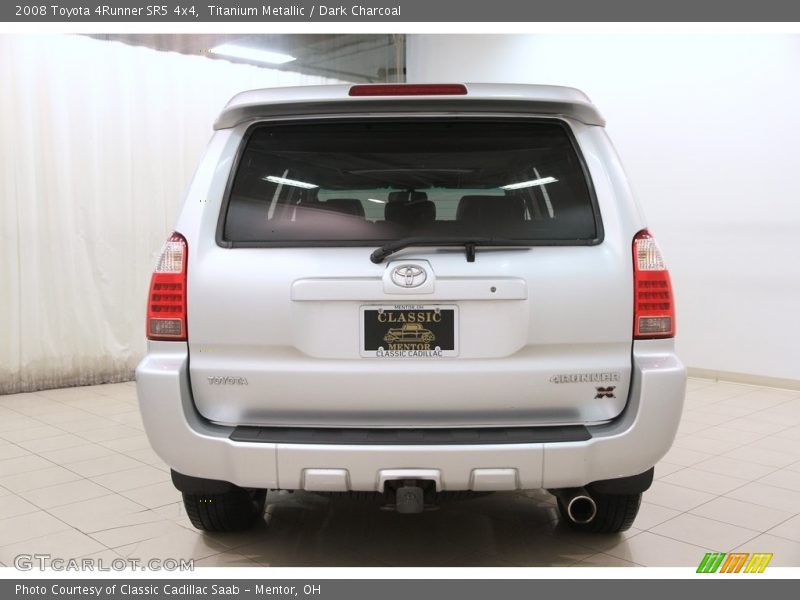 Titanium Metallic / Dark Charcoal 2008 Toyota 4Runner SR5 4x4