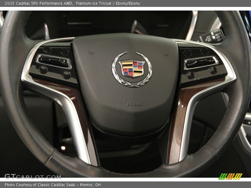 Platinum Ice Tricoat / Ebony/Ebony 2015 Cadillac SRX Performance AWD