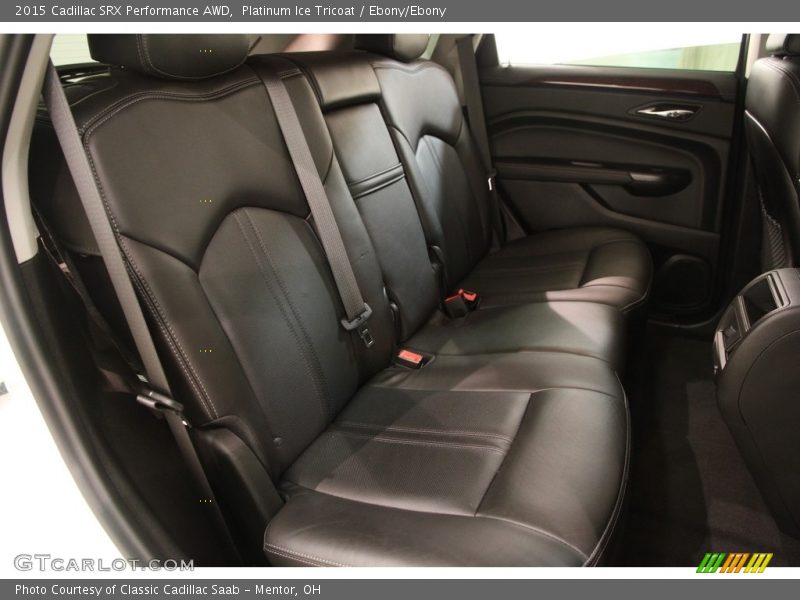 Platinum Ice Tricoat / Ebony/Ebony 2015 Cadillac SRX Performance AWD
