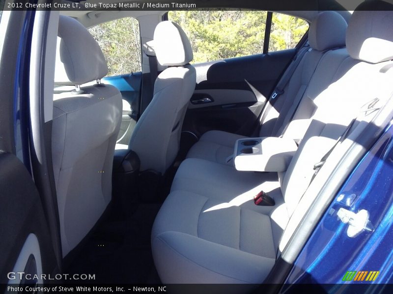 Blue Topaz Metallic / Medium Titanium 2012 Chevrolet Cruze LT