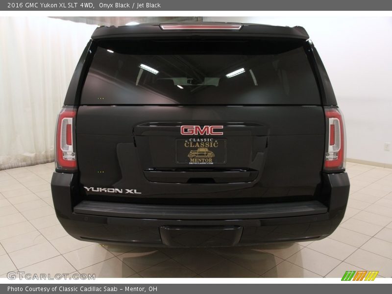 Onyx Black / Jet Black 2016 GMC Yukon XL SLT 4WD