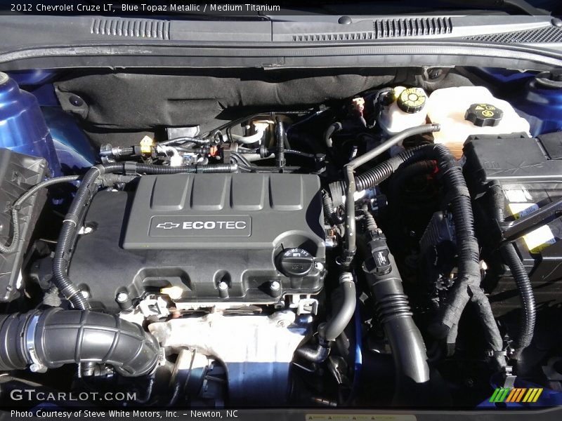 Blue Topaz Metallic / Medium Titanium 2012 Chevrolet Cruze LT