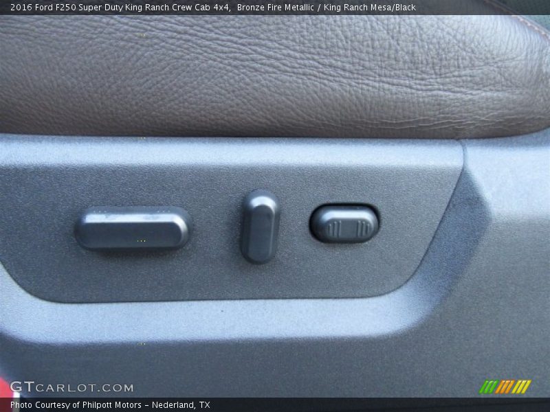 Bronze Fire Metallic / King Ranch Mesa/Black 2016 Ford F250 Super Duty King Ranch Crew Cab 4x4