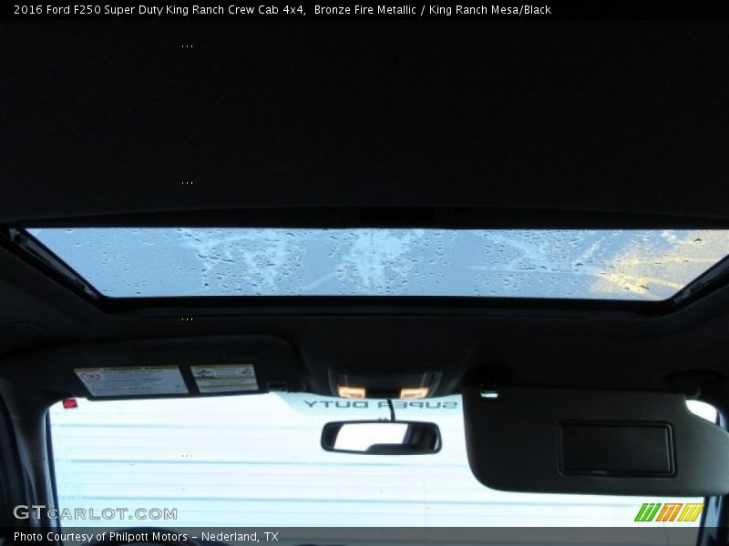 Bronze Fire Metallic / King Ranch Mesa/Black 2016 Ford F250 Super Duty King Ranch Crew Cab 4x4