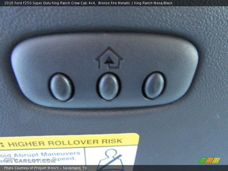 Bronze Fire Metallic / King Ranch Mesa/Black 2016 Ford F250 Super Duty King Ranch Crew Cab 4x4