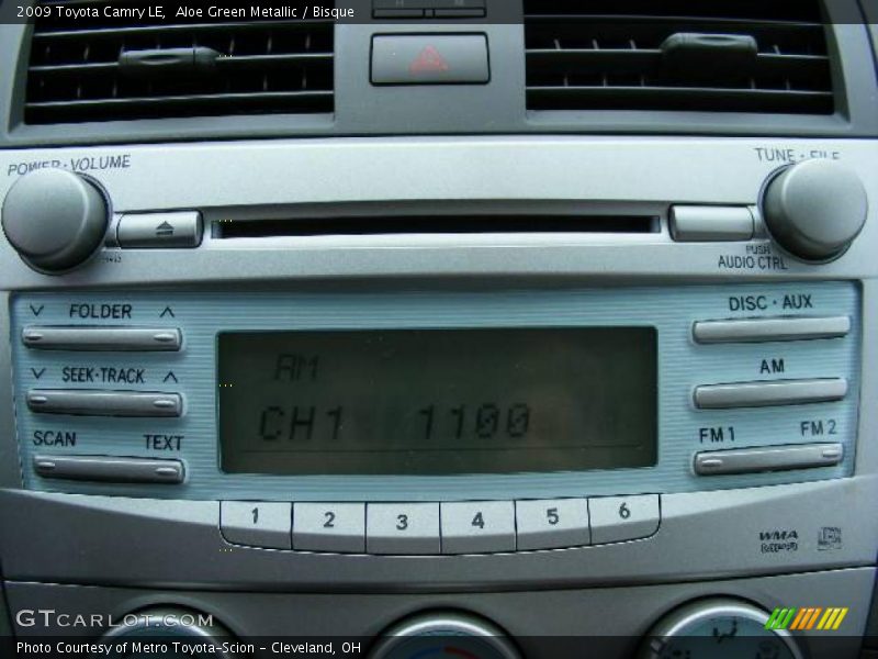 Aloe Green Metallic / Bisque 2009 Toyota Camry LE