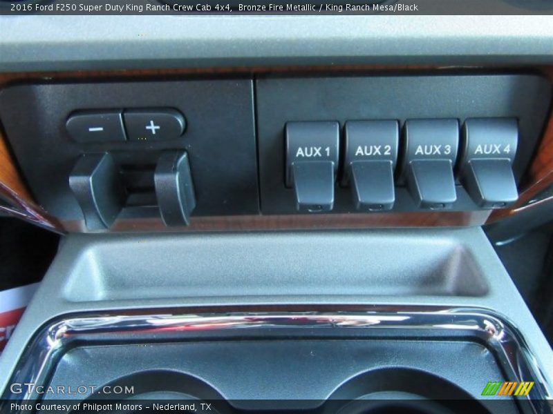 Bronze Fire Metallic / King Ranch Mesa/Black 2016 Ford F250 Super Duty King Ranch Crew Cab 4x4