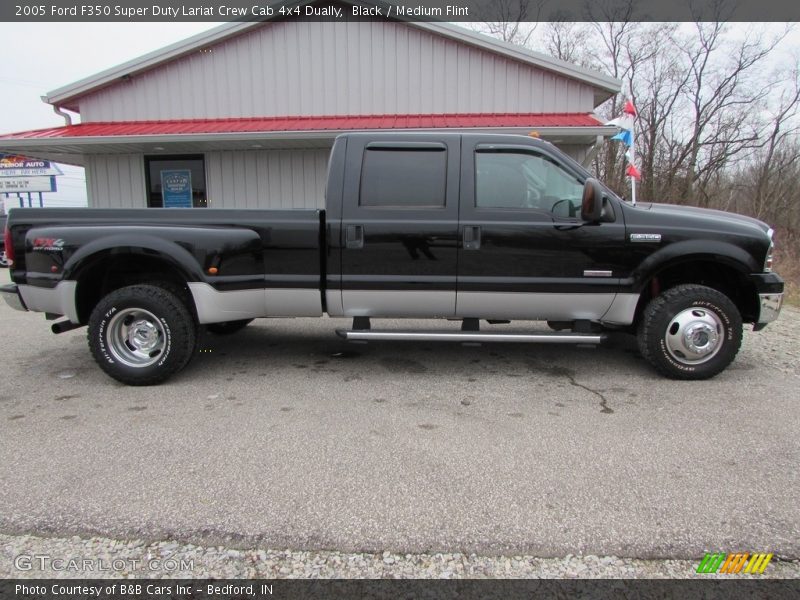 Black / Medium Flint 2005 Ford F350 Super Duty Lariat Crew Cab 4x4 Dually