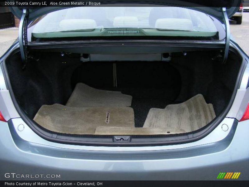 Aloe Green Metallic / Bisque 2009 Toyota Camry LE