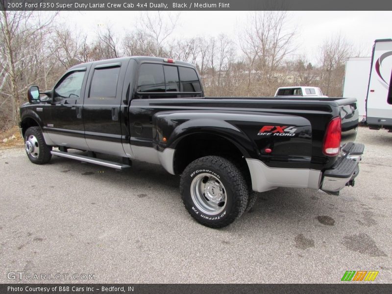 Black / Medium Flint 2005 Ford F350 Super Duty Lariat Crew Cab 4x4 Dually