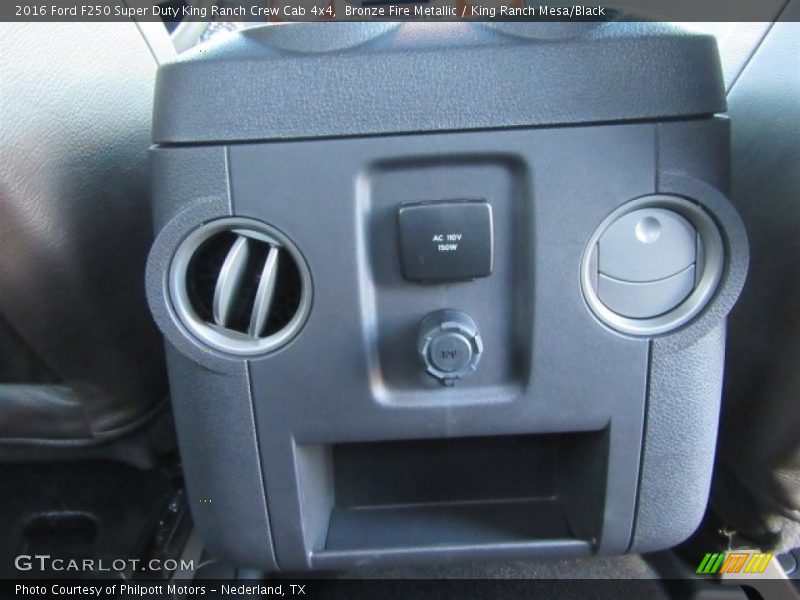 Bronze Fire Metallic / King Ranch Mesa/Black 2016 Ford F250 Super Duty King Ranch Crew Cab 4x4