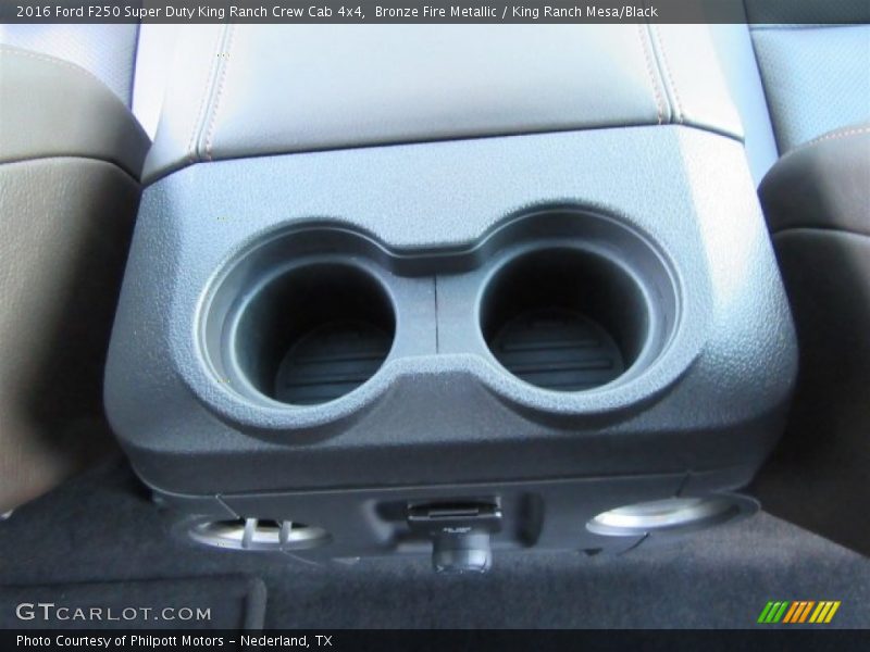 Bronze Fire Metallic / King Ranch Mesa/Black 2016 Ford F250 Super Duty King Ranch Crew Cab 4x4