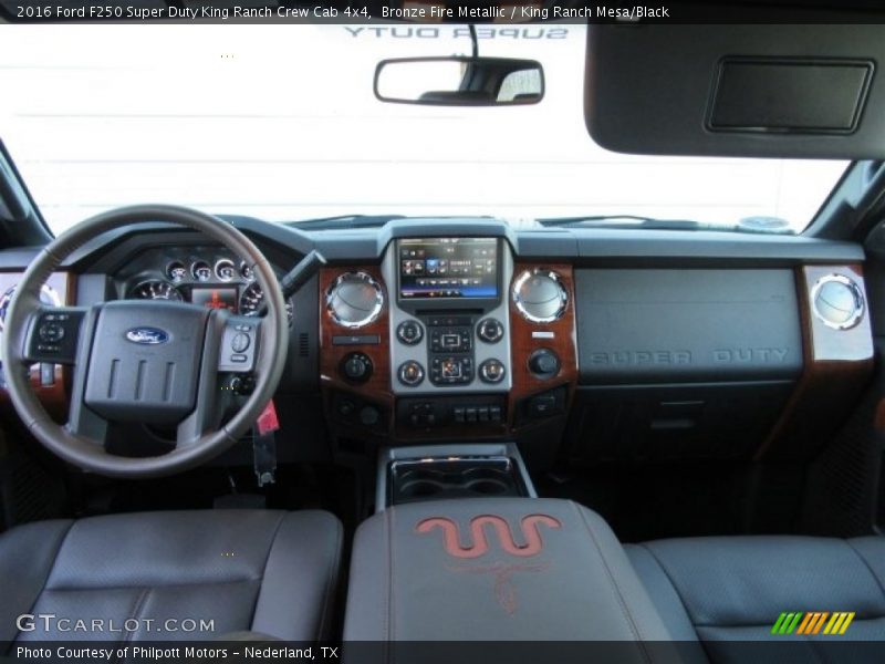 Bronze Fire Metallic / King Ranch Mesa/Black 2016 Ford F250 Super Duty King Ranch Crew Cab 4x4
