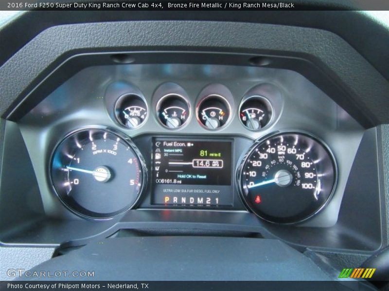 Bronze Fire Metallic / King Ranch Mesa/Black 2016 Ford F250 Super Duty King Ranch Crew Cab 4x4