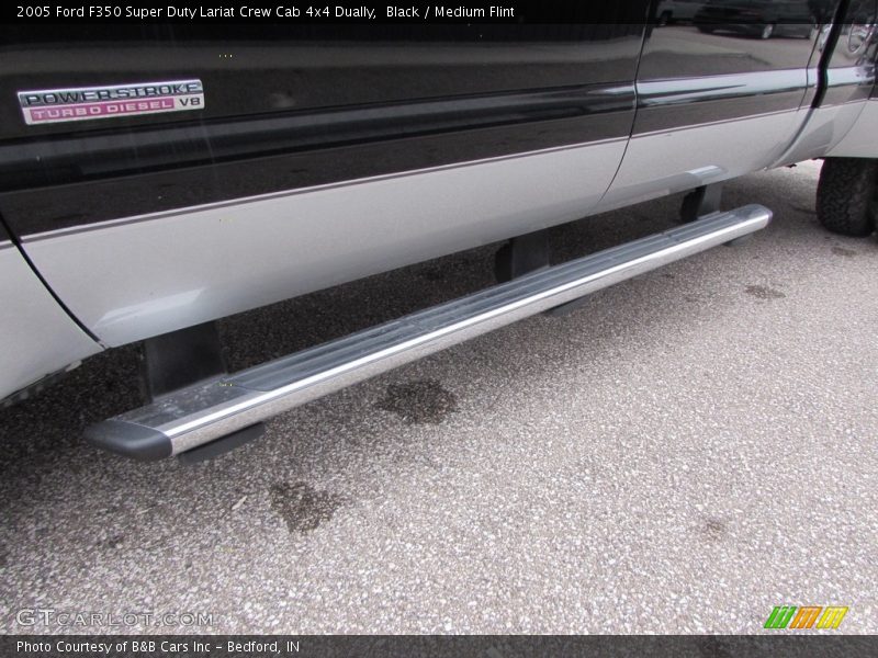 Black / Medium Flint 2005 Ford F350 Super Duty Lariat Crew Cab 4x4 Dually