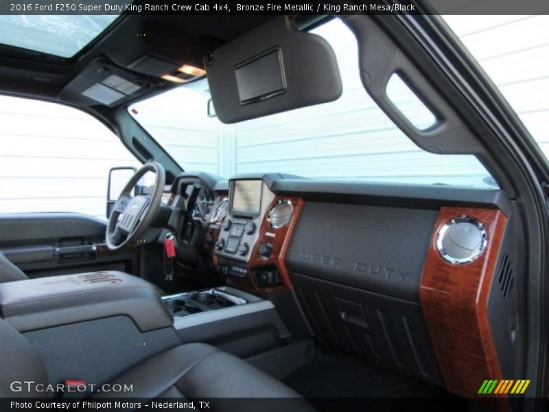 Bronze Fire Metallic / King Ranch Mesa/Black 2016 Ford F250 Super Duty King Ranch Crew Cab 4x4