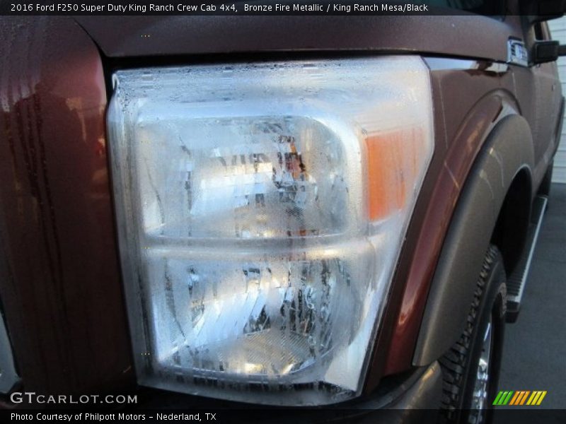 Bronze Fire Metallic / King Ranch Mesa/Black 2016 Ford F250 Super Duty King Ranch Crew Cab 4x4