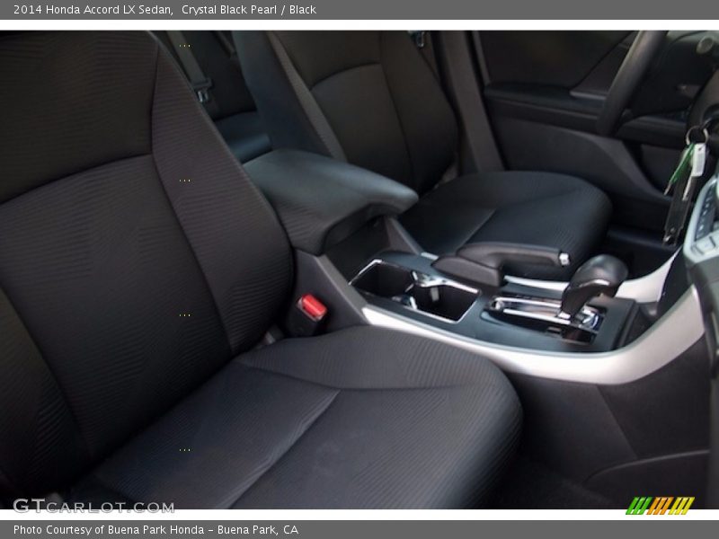 Crystal Black Pearl / Black 2014 Honda Accord LX Sedan