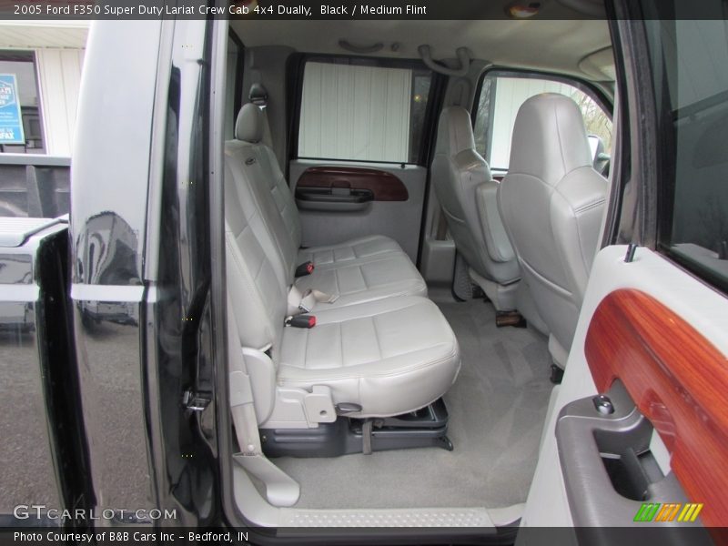 Black / Medium Flint 2005 Ford F350 Super Duty Lariat Crew Cab 4x4 Dually