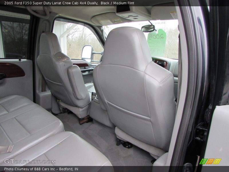 Black / Medium Flint 2005 Ford F350 Super Duty Lariat Crew Cab 4x4 Dually