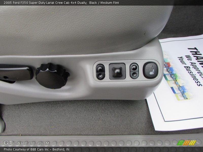 Black / Medium Flint 2005 Ford F350 Super Duty Lariat Crew Cab 4x4 Dually