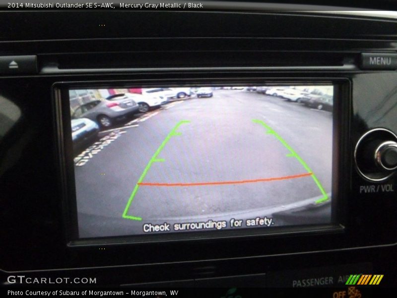 Mercury Gray Metallic / Black 2014 Mitsubishi Outlander SE S-AWC