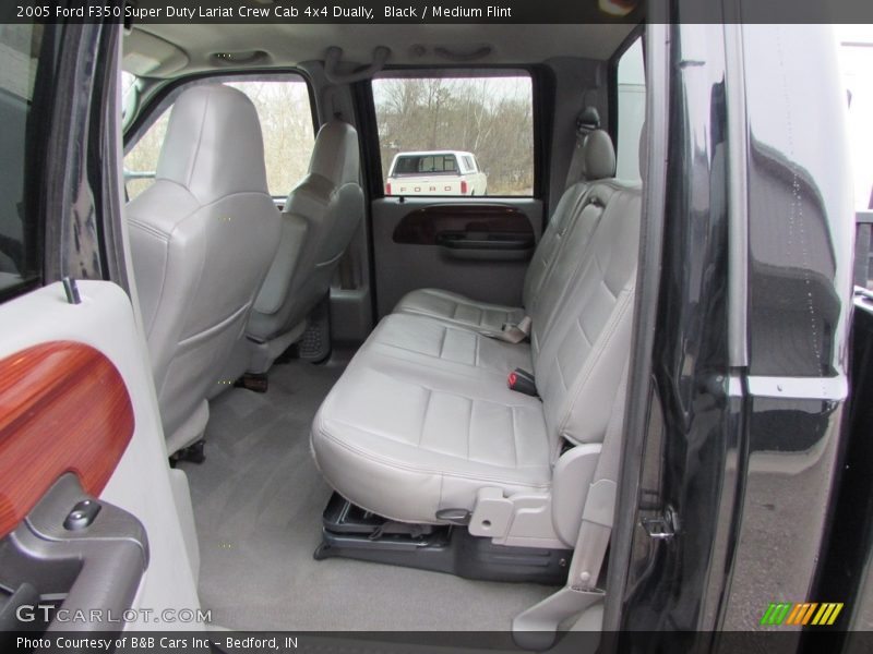 Black / Medium Flint 2005 Ford F350 Super Duty Lariat Crew Cab 4x4 Dually