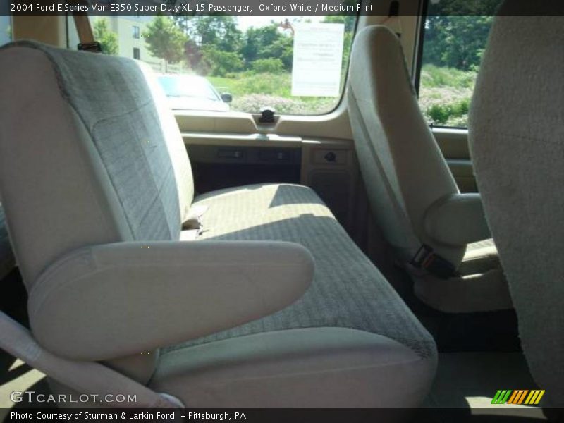 Oxford White / Medium Flint 2004 Ford E Series Van E350 Super Duty XL 15 Passenger