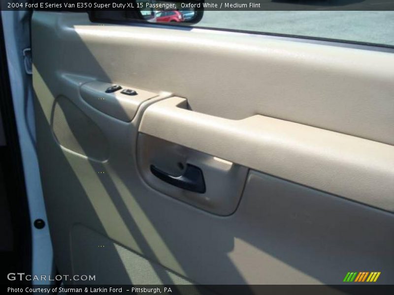 Oxford White / Medium Flint 2004 Ford E Series Van E350 Super Duty XL 15 Passenger