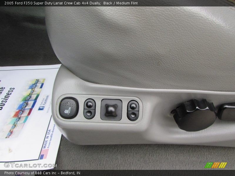 Black / Medium Flint 2005 Ford F350 Super Duty Lariat Crew Cab 4x4 Dually