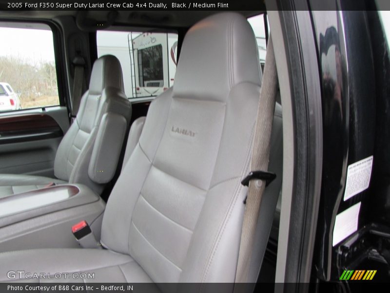 Black / Medium Flint 2005 Ford F350 Super Duty Lariat Crew Cab 4x4 Dually