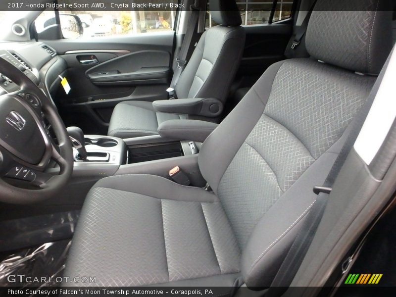  2017 Ridgeline Sport AWD Black Interior