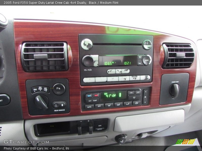 Black / Medium Flint 2005 Ford F350 Super Duty Lariat Crew Cab 4x4 Dually
