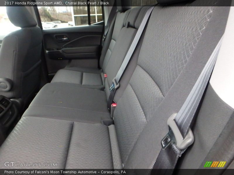 Rear Seat of 2017 Ridgeline Sport AWD