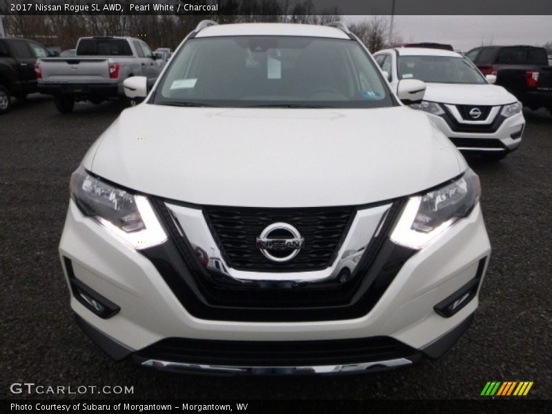  2017 Rogue SL AWD Pearl White