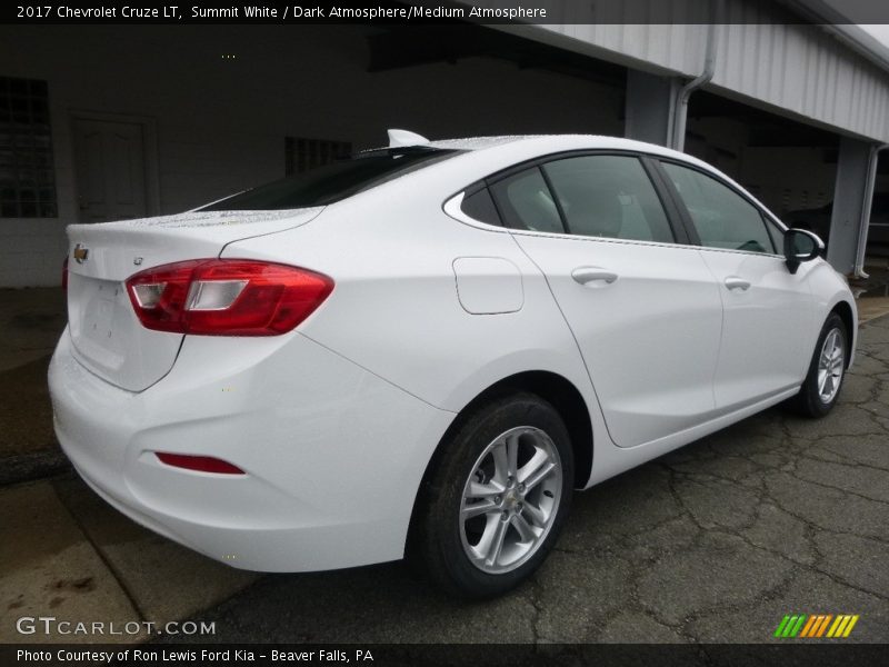 Summit White / Dark Atmosphere/Medium Atmosphere 2017 Chevrolet Cruze LT