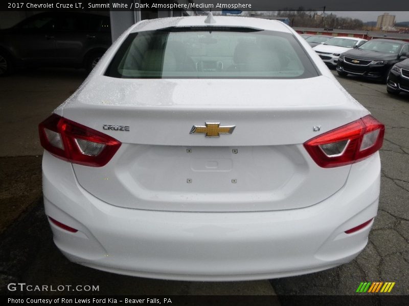 Summit White / Dark Atmosphere/Medium Atmosphere 2017 Chevrolet Cruze LT