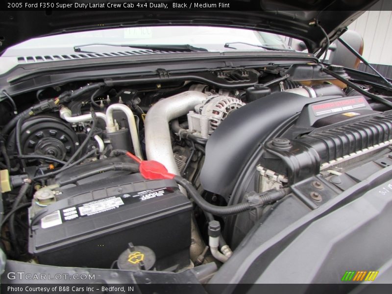 Black / Medium Flint 2005 Ford F350 Super Duty Lariat Crew Cab 4x4 Dually