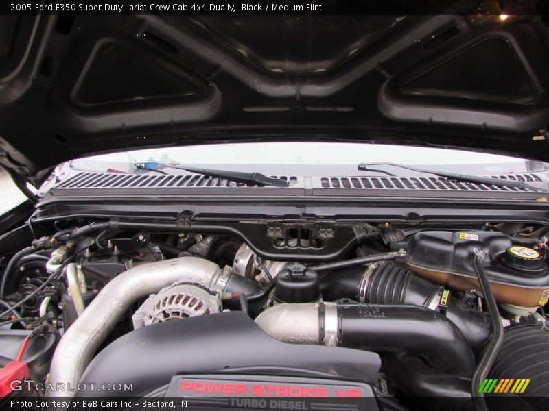 Black / Medium Flint 2005 Ford F350 Super Duty Lariat Crew Cab 4x4 Dually