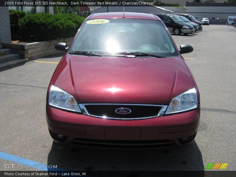 Dark Toreador Red Metallic / Charcoal/Charcoal 2006 Ford Focus ZX5 SES Hatchback