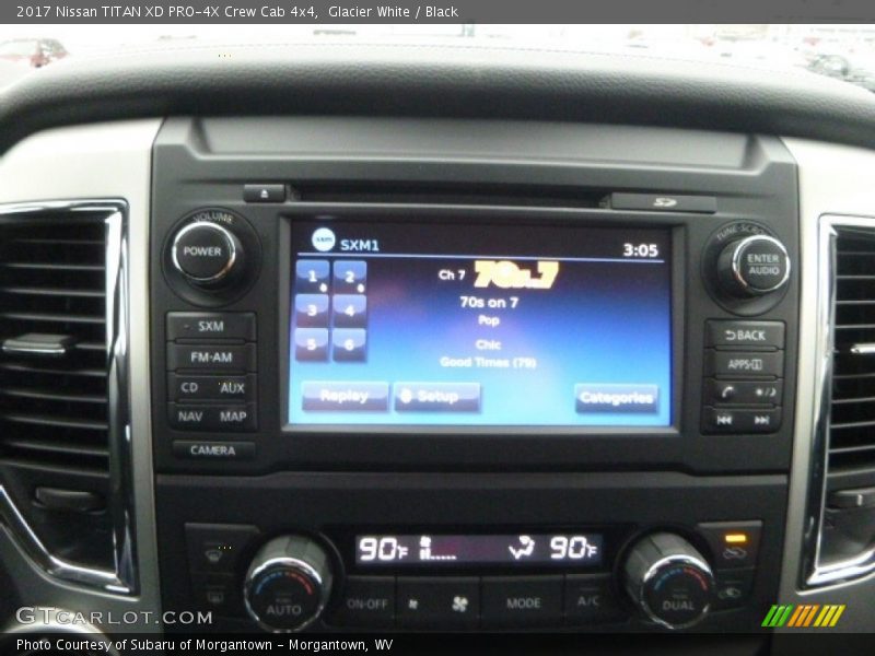 Controls of 2017 TITAN XD PRO-4X Crew Cab 4x4
