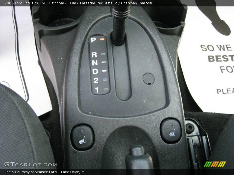 Dark Toreador Red Metallic / Charcoal/Charcoal 2006 Ford Focus ZX5 SES Hatchback