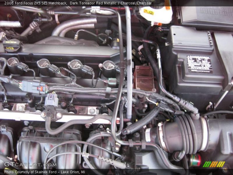 Dark Toreador Red Metallic / Charcoal/Charcoal 2006 Ford Focus ZX5 SES Hatchback