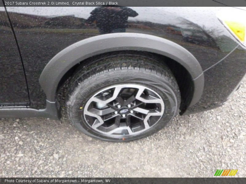 Crystal Black Silica / Black 2017 Subaru Crosstrek 2.0i Limited