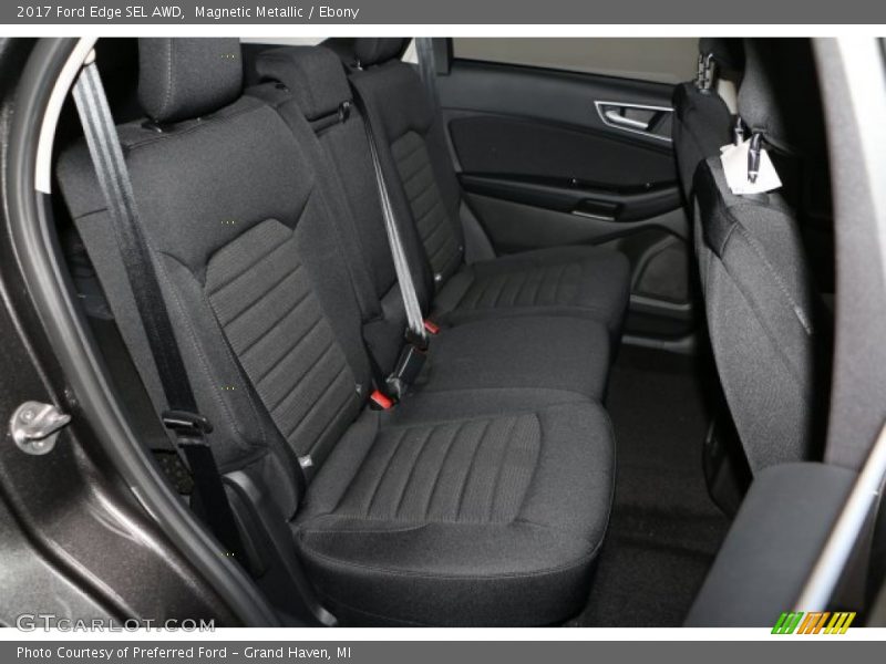 Magnetic Metallic / Ebony 2017 Ford Edge SEL AWD