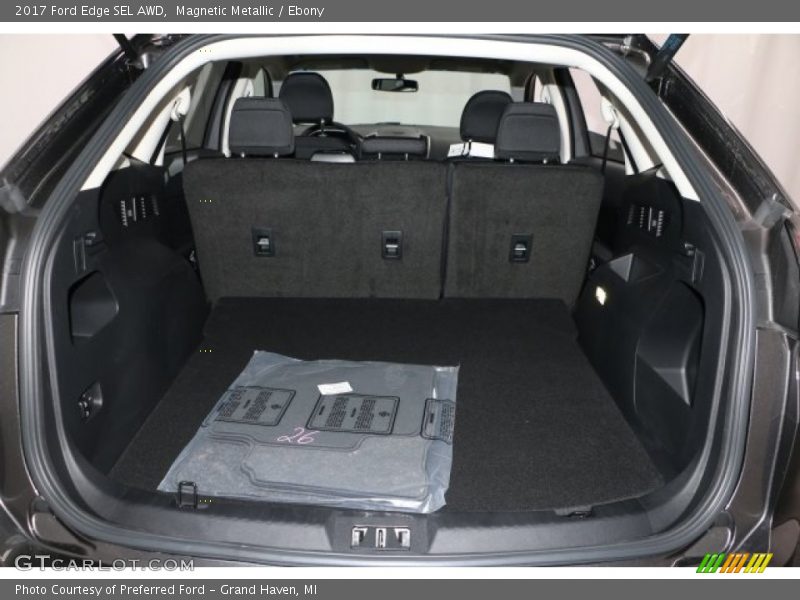 Magnetic Metallic / Ebony 2017 Ford Edge SEL AWD
