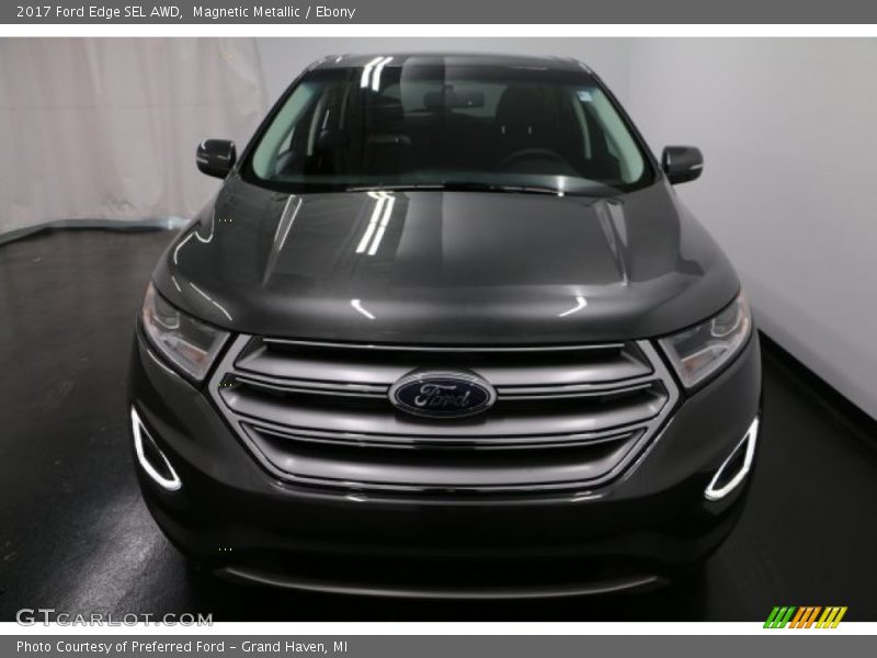 Magnetic Metallic / Ebony 2017 Ford Edge SEL AWD